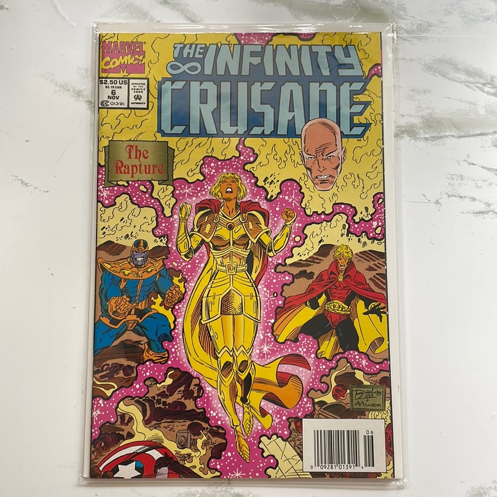 The Infinity Crusade #6 Avengers Marvel Comics 1993 November Nov Rapture